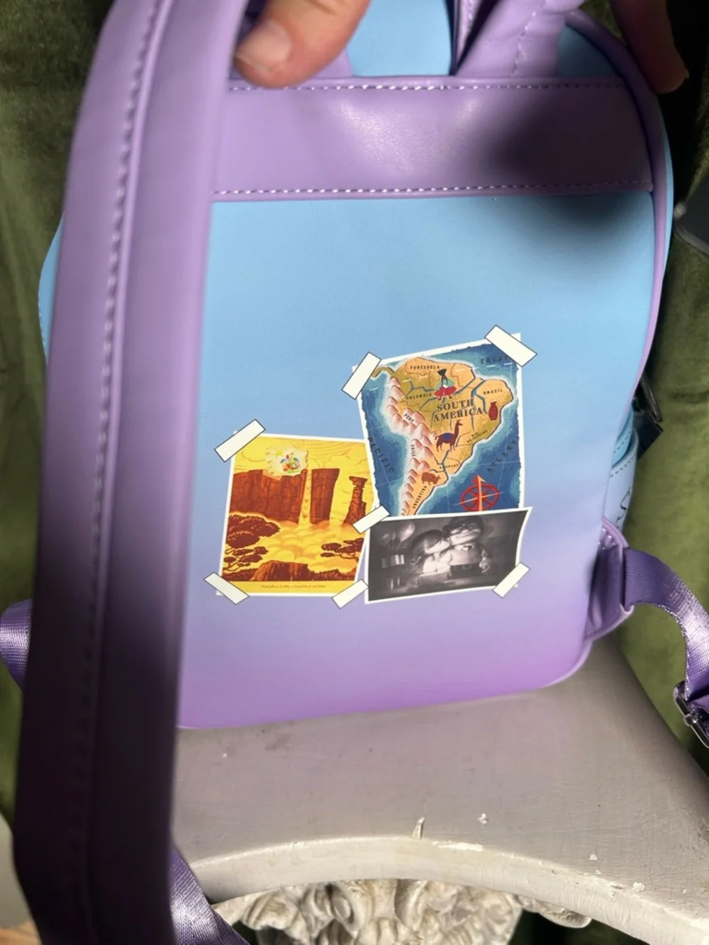 Loungefly Disney Pixar "Up" Paradise Falls Coin Jar Mini Backpack - Picture 6 of 10